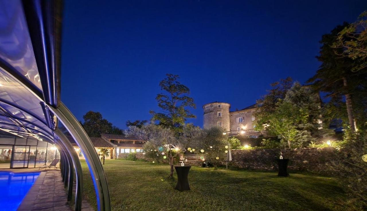 Chateau De Mauras Chomérac Zewnętrze zdjęcie