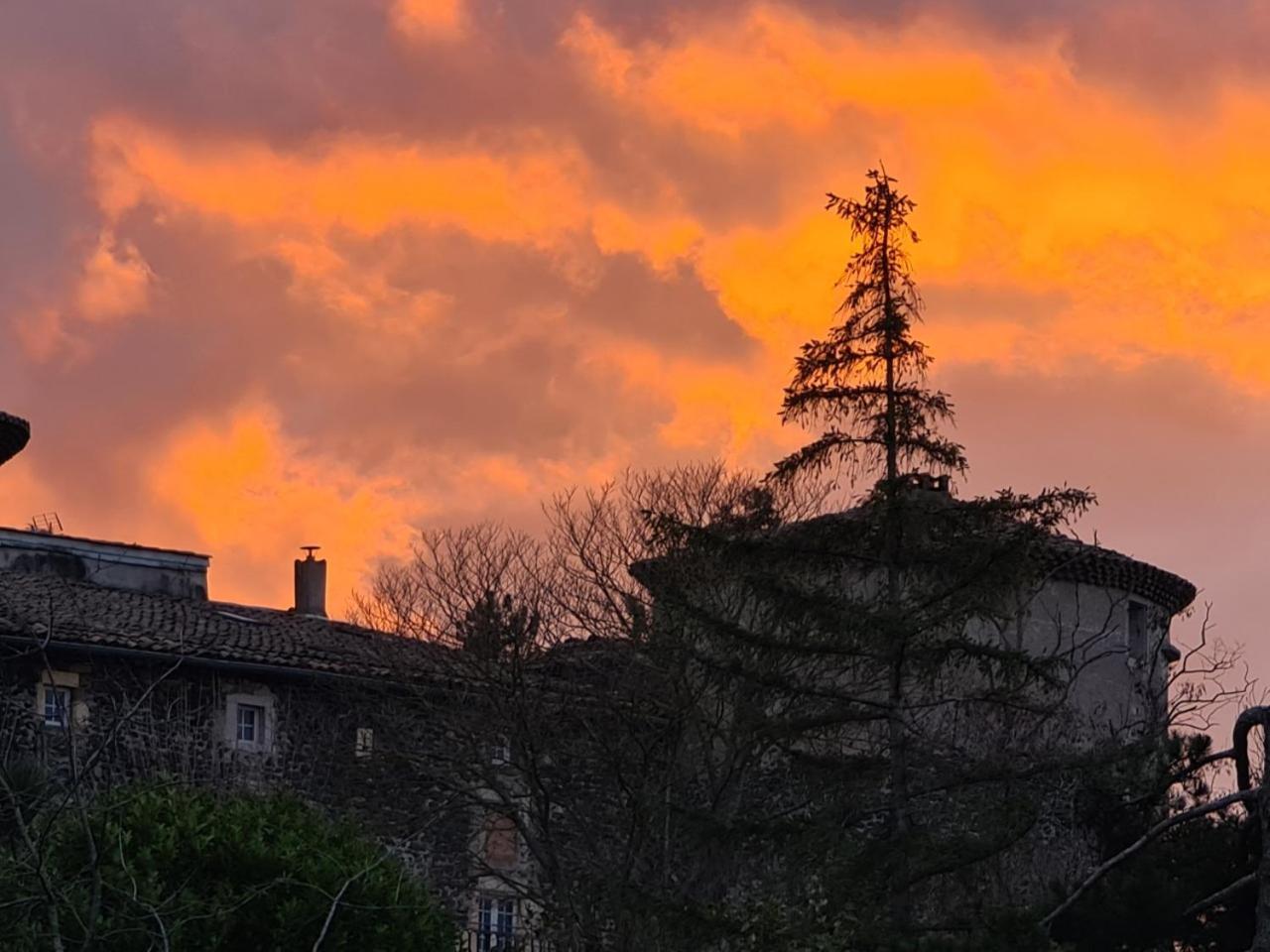 Chateau De Mauras Chomérac Zewnętrze zdjęcie