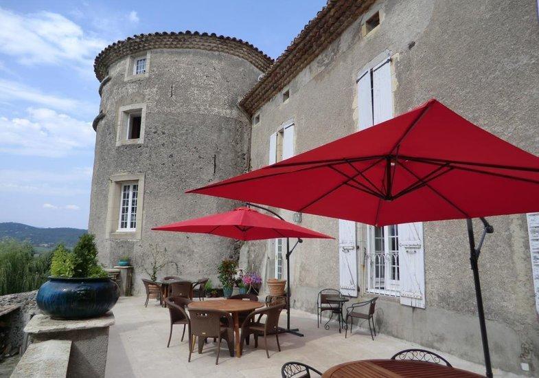 Chateau De Mauras Chomérac Zewnętrze zdjęcie