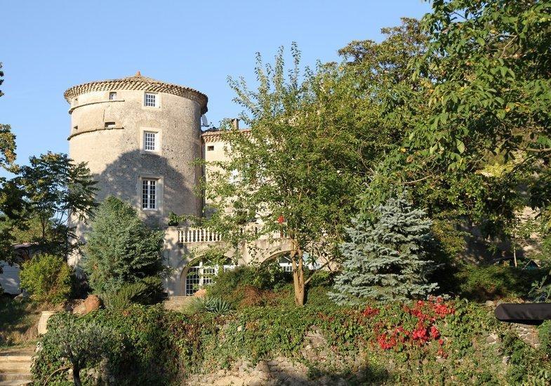 Chateau De Mauras Chomérac Zewnętrze zdjęcie