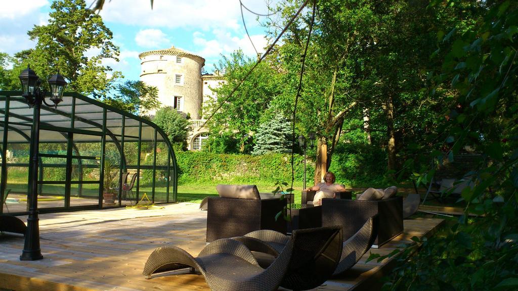Chateau De Mauras Chomérac Zewnętrze zdjęcie
